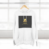 Three-Panel Fleece Hoodie